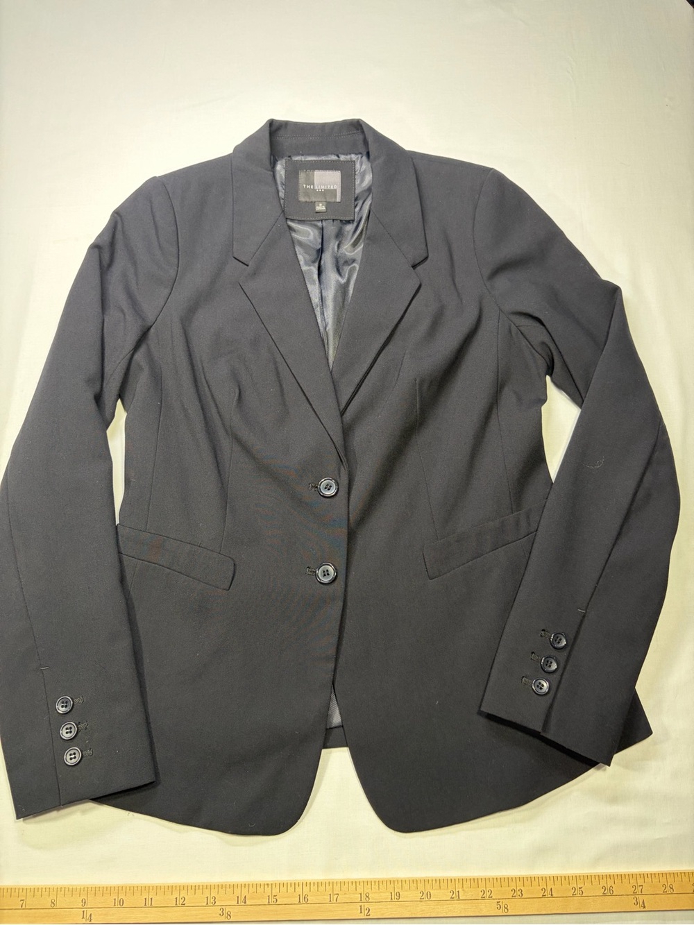 The Limited Black Women's Two-Button Blazer